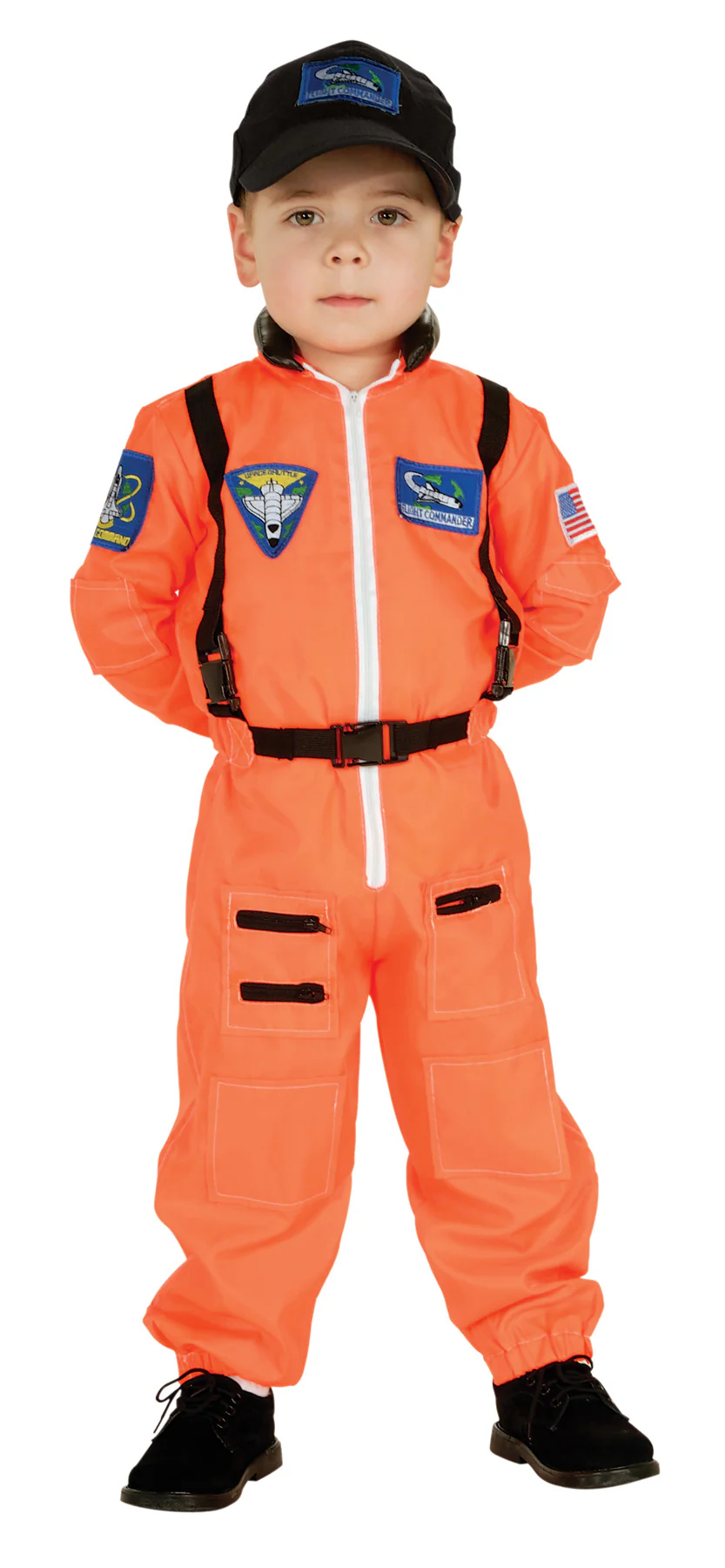 Orange Astronaut Toddler Costume