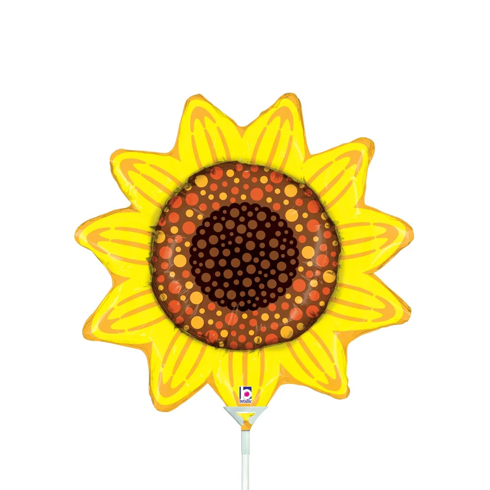 Betallic Sunflower 14 inch Mini Air Foil Shape 1ct