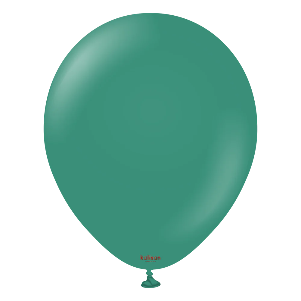 18 inch Kalisan Retro Sage Latex Balloons 25ct