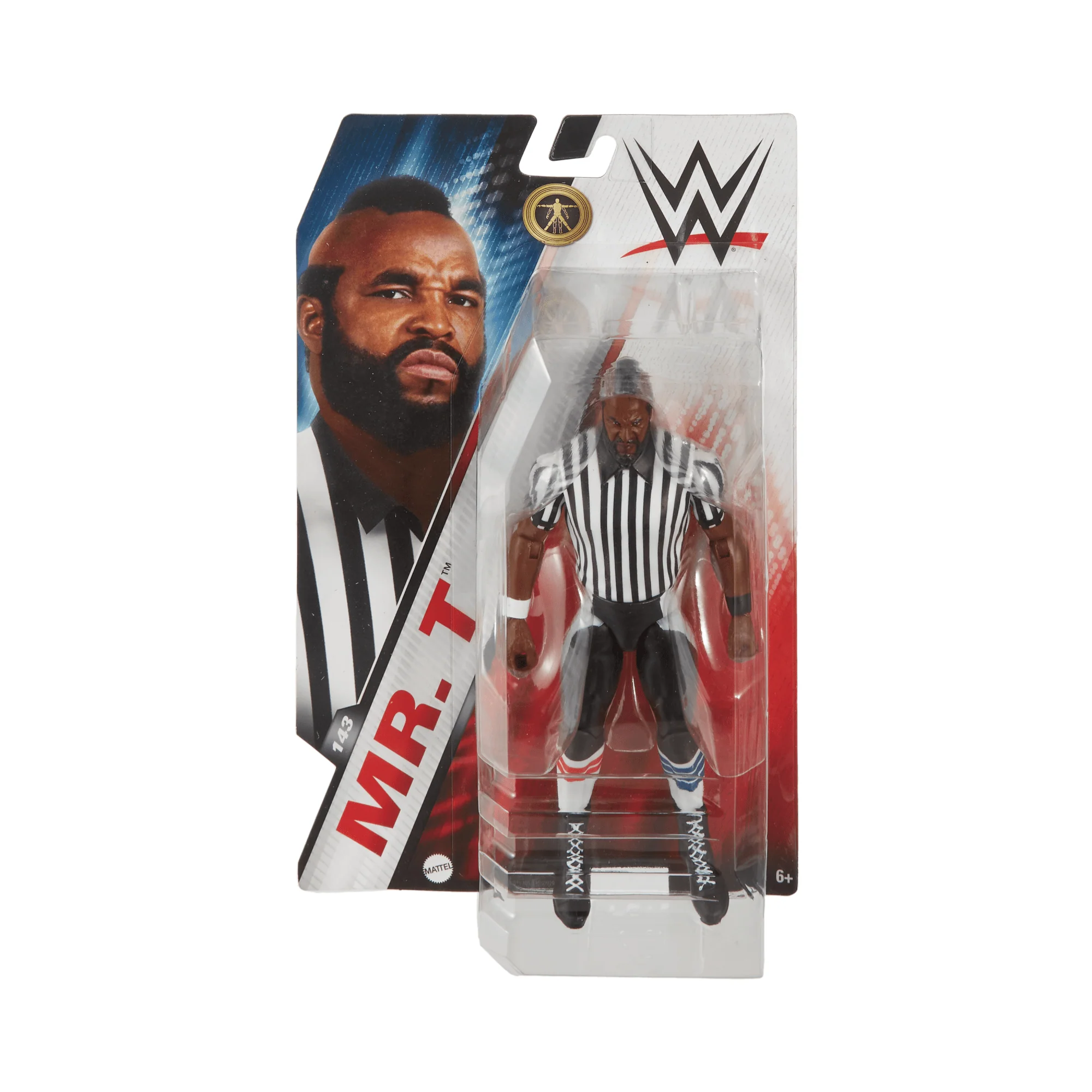 WWE Mr T Action Figure, 6-inch Collectible Superstar With Articulation & Life-Like Look