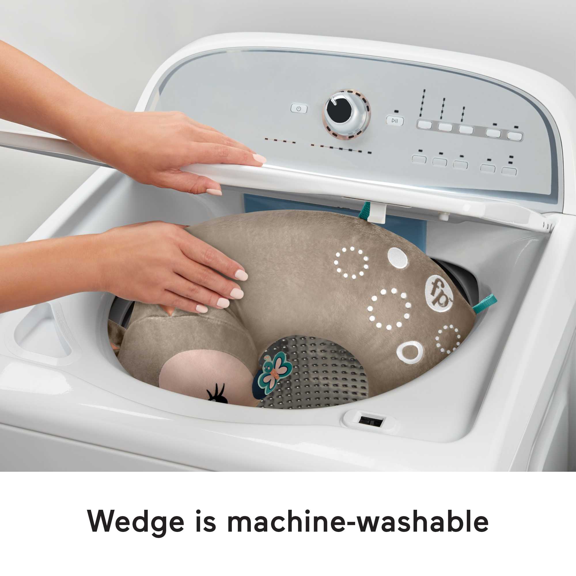 Fisher-Price Tummy Time Fawn Wedge Newborn Toy Set