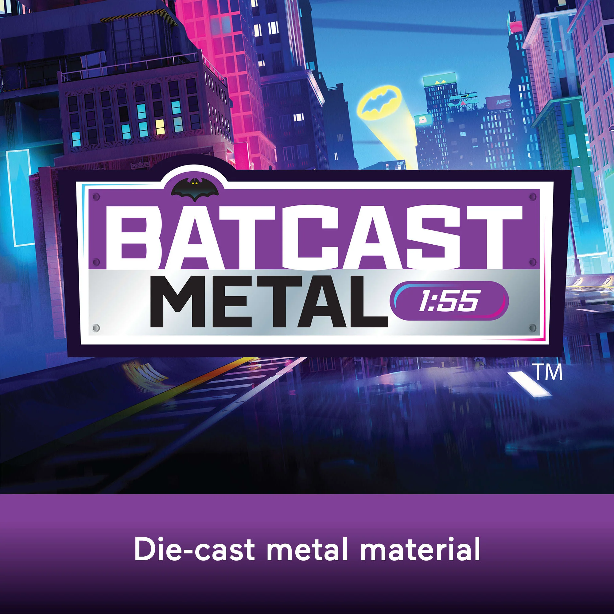 Fisher-Price DC Batwheels 1:55 Scale Vehicle Multipack, 5-Piece Diecast Toy Cars, Preschool Toys