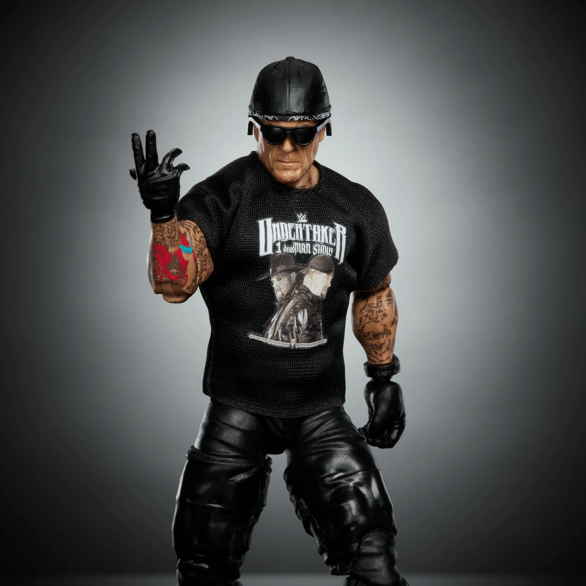 WWE Elite Undertaker Action Figure, 6-inch Collectible Superstar With Articulation & Accessories