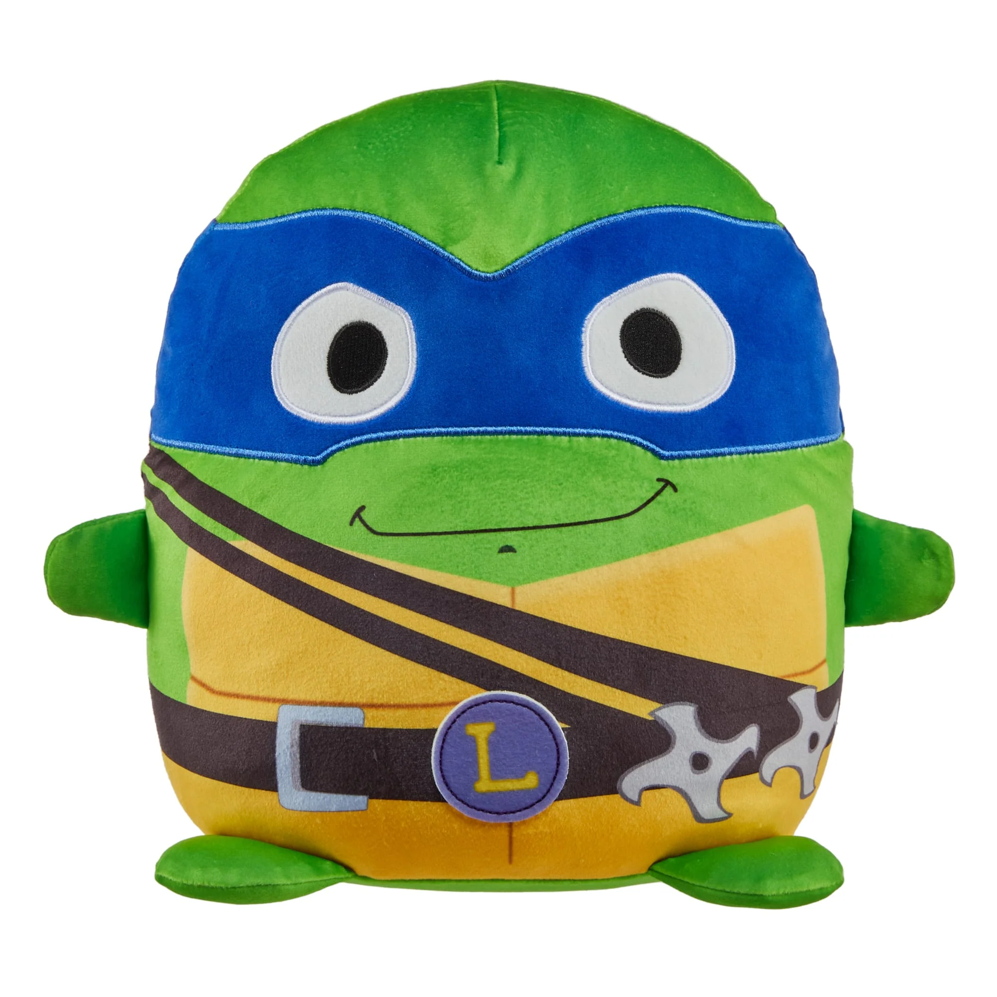 Teenage Mutant Ninja Turtles: Mutant Mayhem Plush Toys Cuutopia, 10 Inch TMNT Rounded Pillows, Key Movie Characters