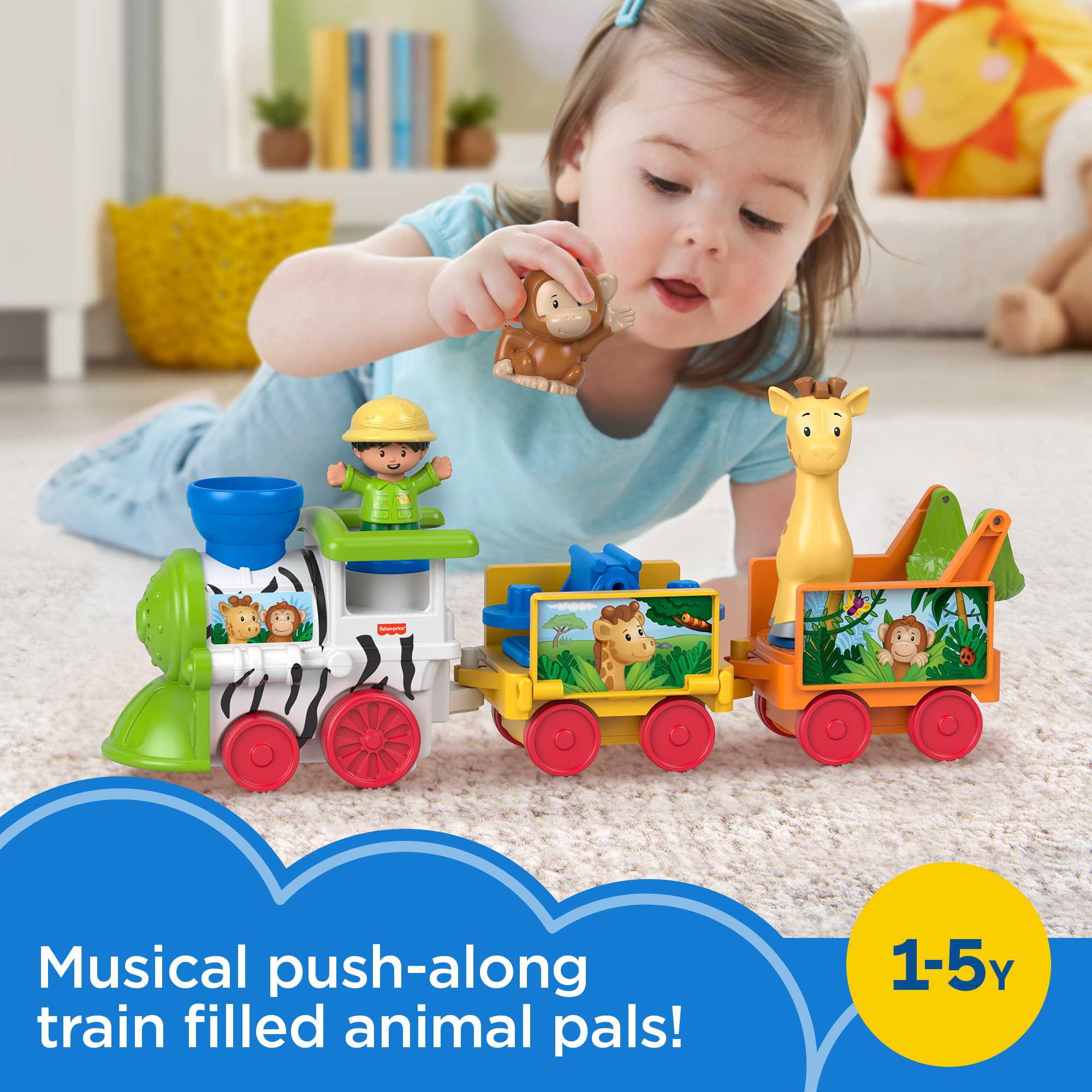 Fisher-Price Little People Musical Zoo Train