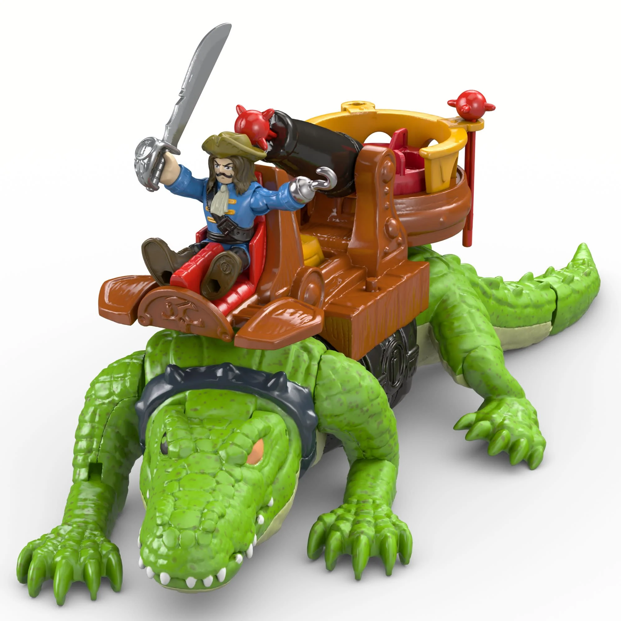 Imaginext Walking Croc & Pirate Hook