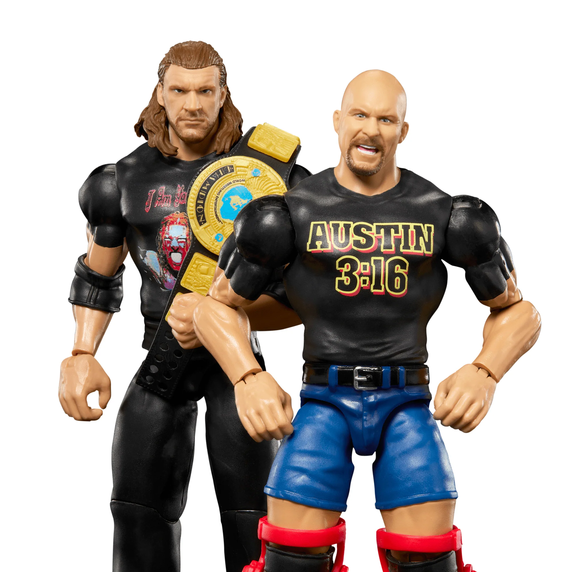 WWE Championship Showdown Stone Cold Steve Austin & Triple H 2-Pack