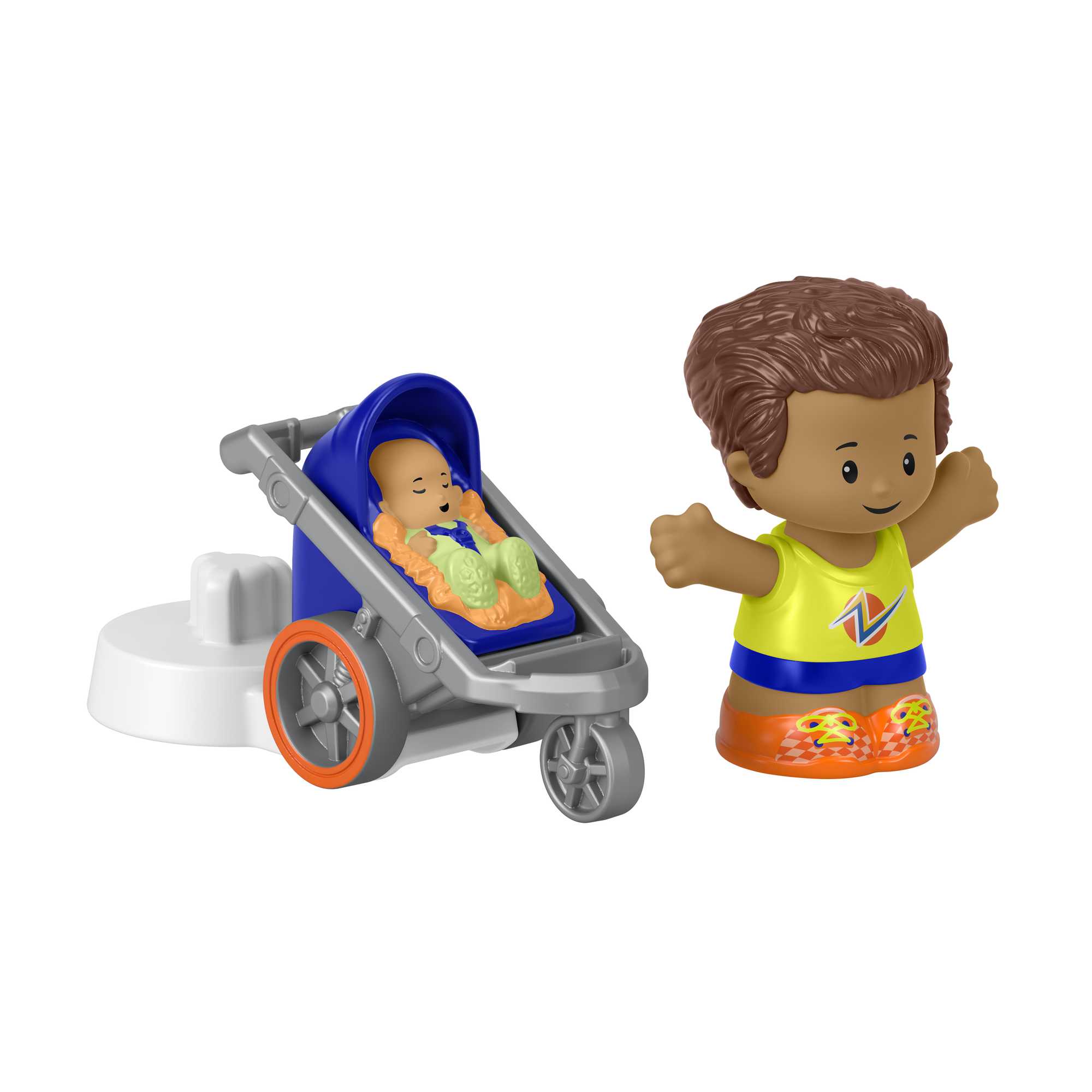 Fisher-Price Little People Jogger And Jogging Stroller