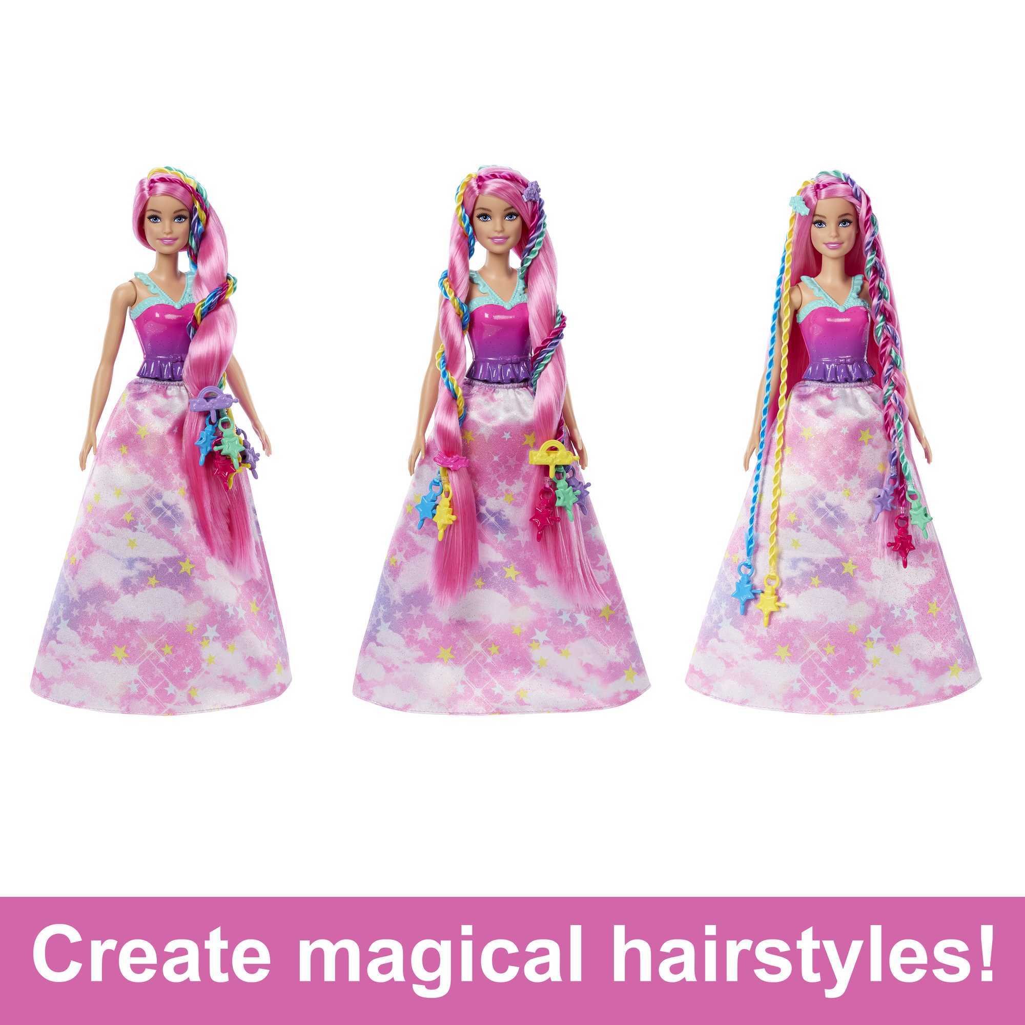 Barbie Dreamtopia Twist 'n Style Doll And Hairstyling Accessories Including Twisting Tool