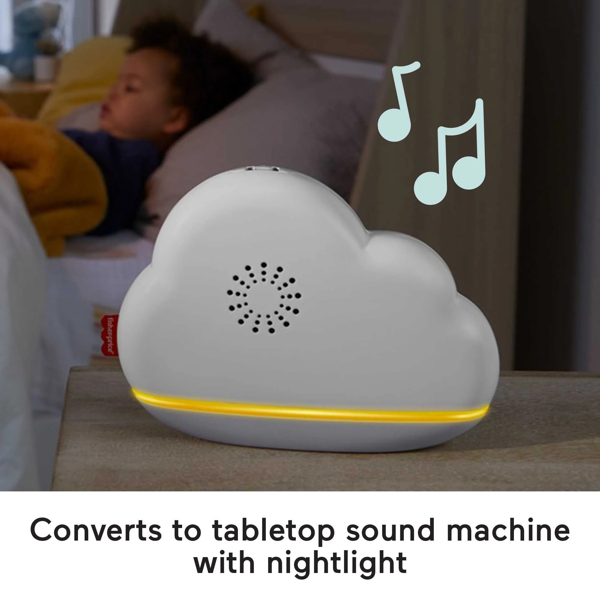 Fisher-Price Rainbow Showers Bassinet To Bedside Mobile