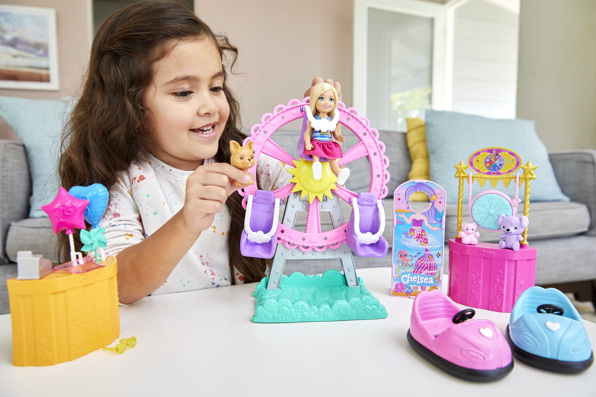 Barbie Club Chelsea Doll And Carnival Playset