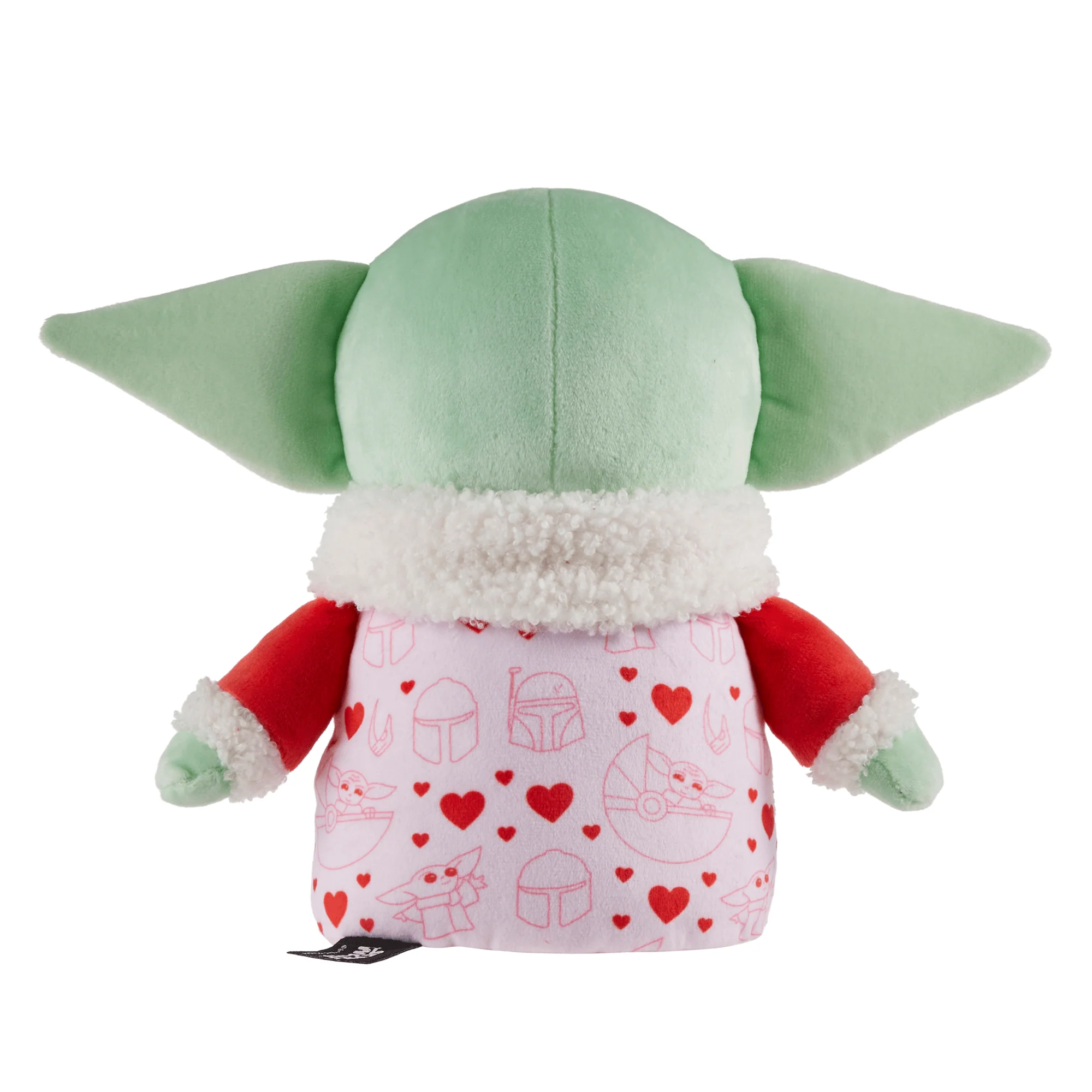 Star Wars The Mandalorian Seasonal Grogu Plush, 8-Inch Soft Toy in Valentine's Day Sweater