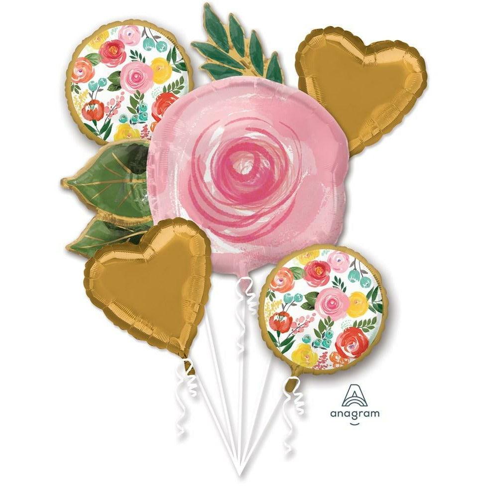 Anagram Bright Florals Balloon Bouquet