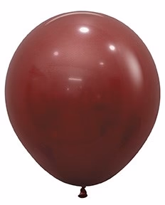 Sempertex Deluxe Merlot 18 Inch Latex Balloons 25ct