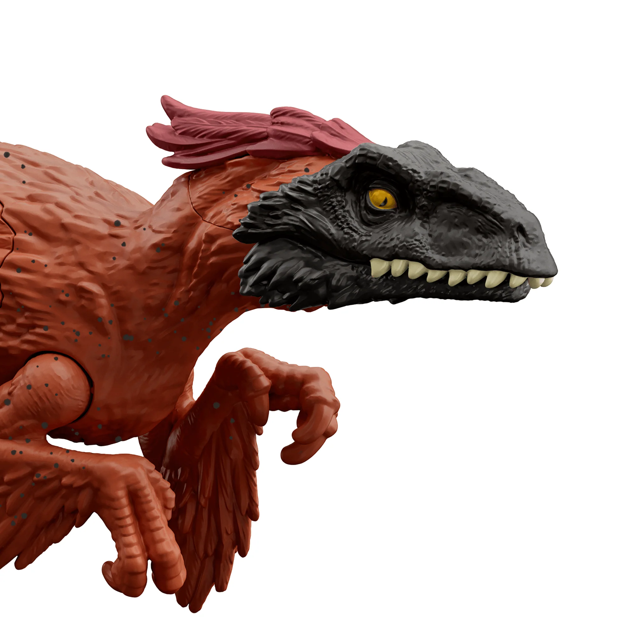 Jurassic World Epic Attack Pyroraptor Dinosaur Toy Figure With Damage, Lights & Sounds