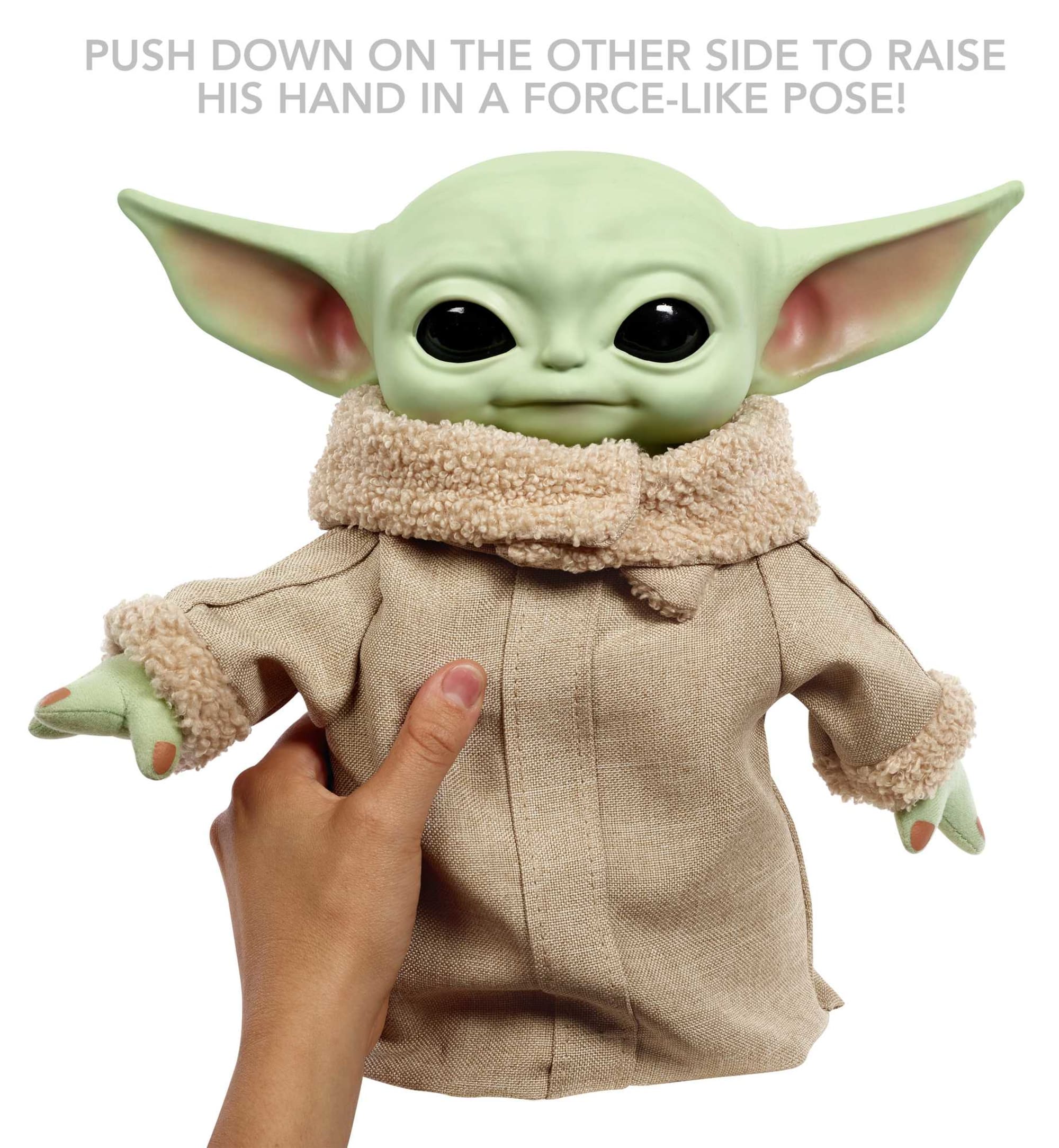 Star Wars Grogu Squeeze & Blink With Sounds Plush, Collectible Gift