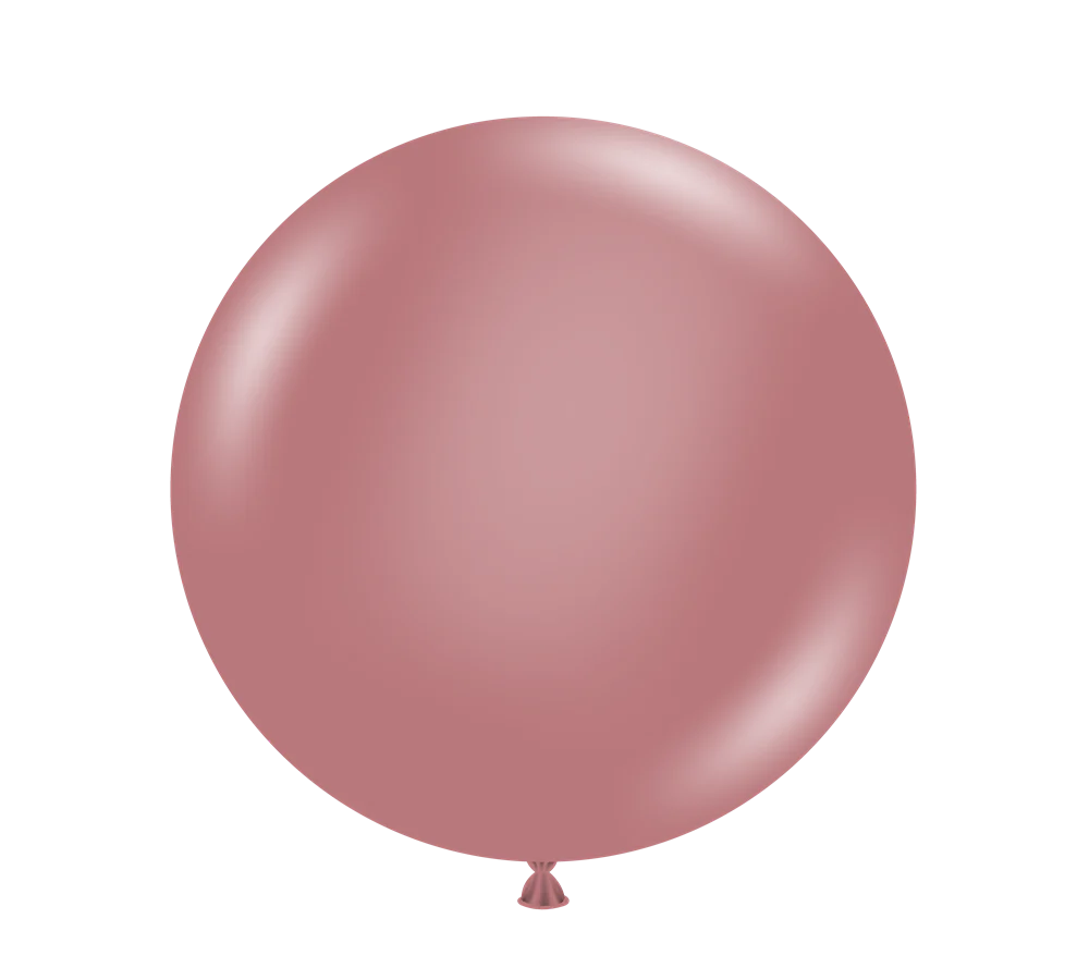 Tuftex Canyon Rose 24 inch Latex Balloons 1ct