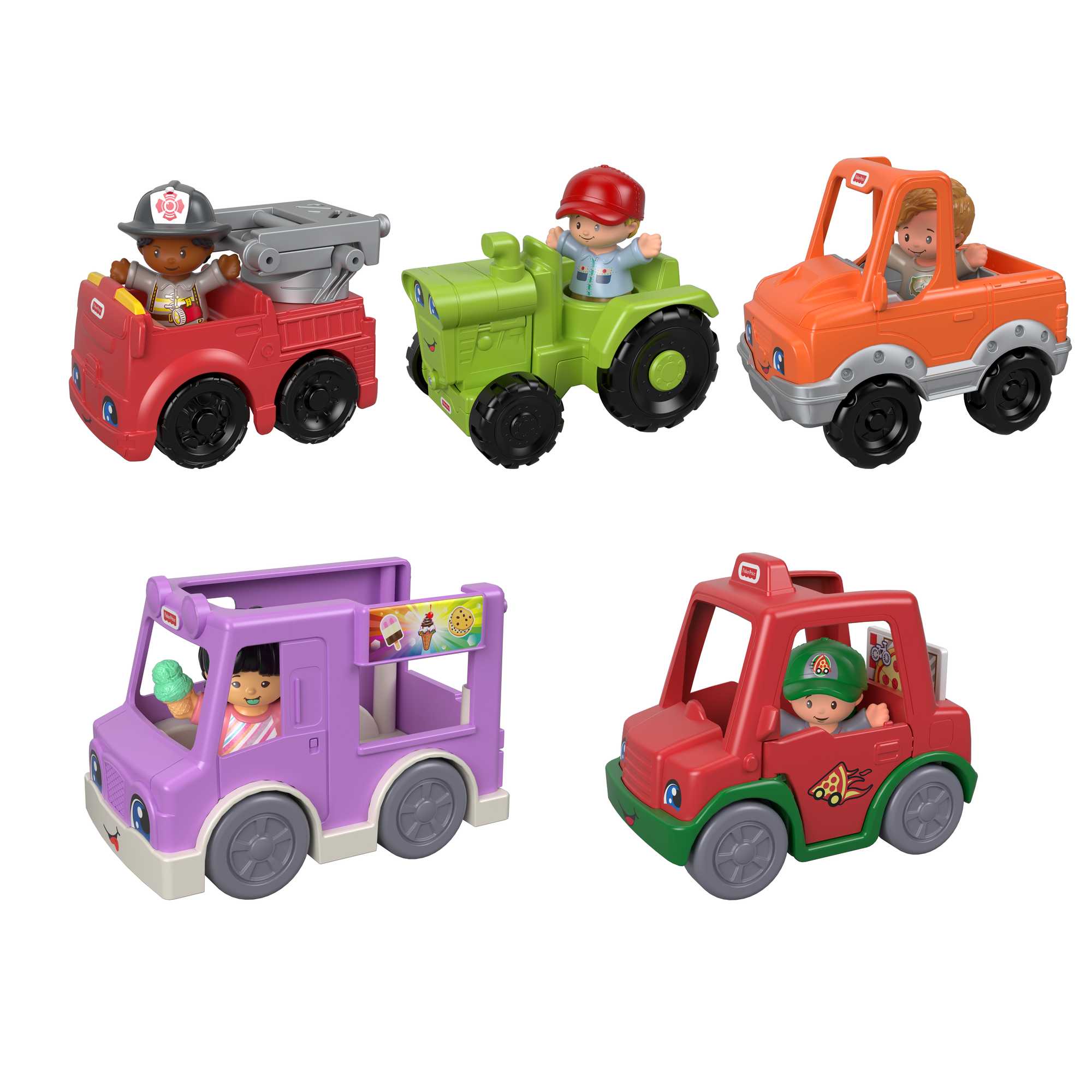 Little People Around the Neighborhood Vehicle Pack