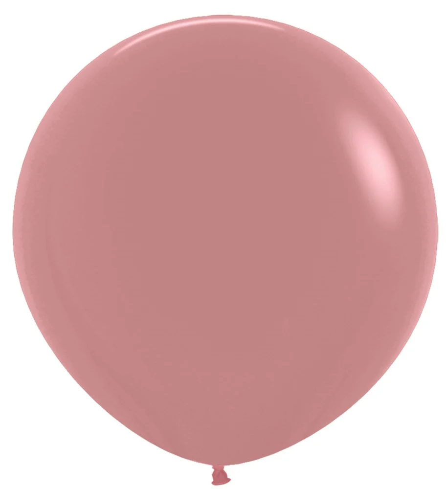 24 inch Sempertex Deluxe Rosewood Latex Balloons 10ct