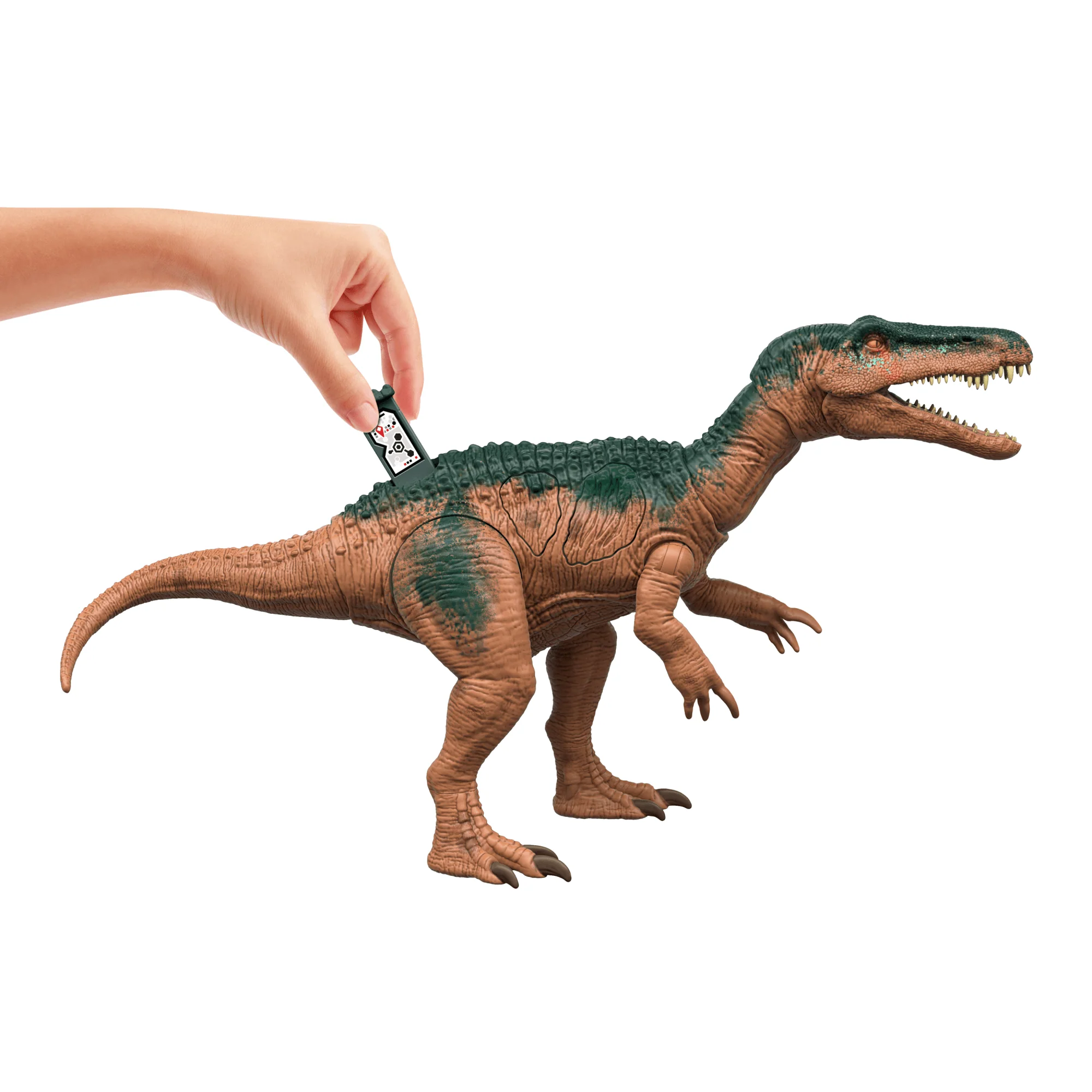 Jurassic World Epic Attack Baryonyx Dinosaur Toy Figure, Double Damage, Lights & Sounds