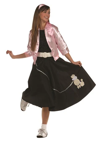 50's Pink Poodle Skirt