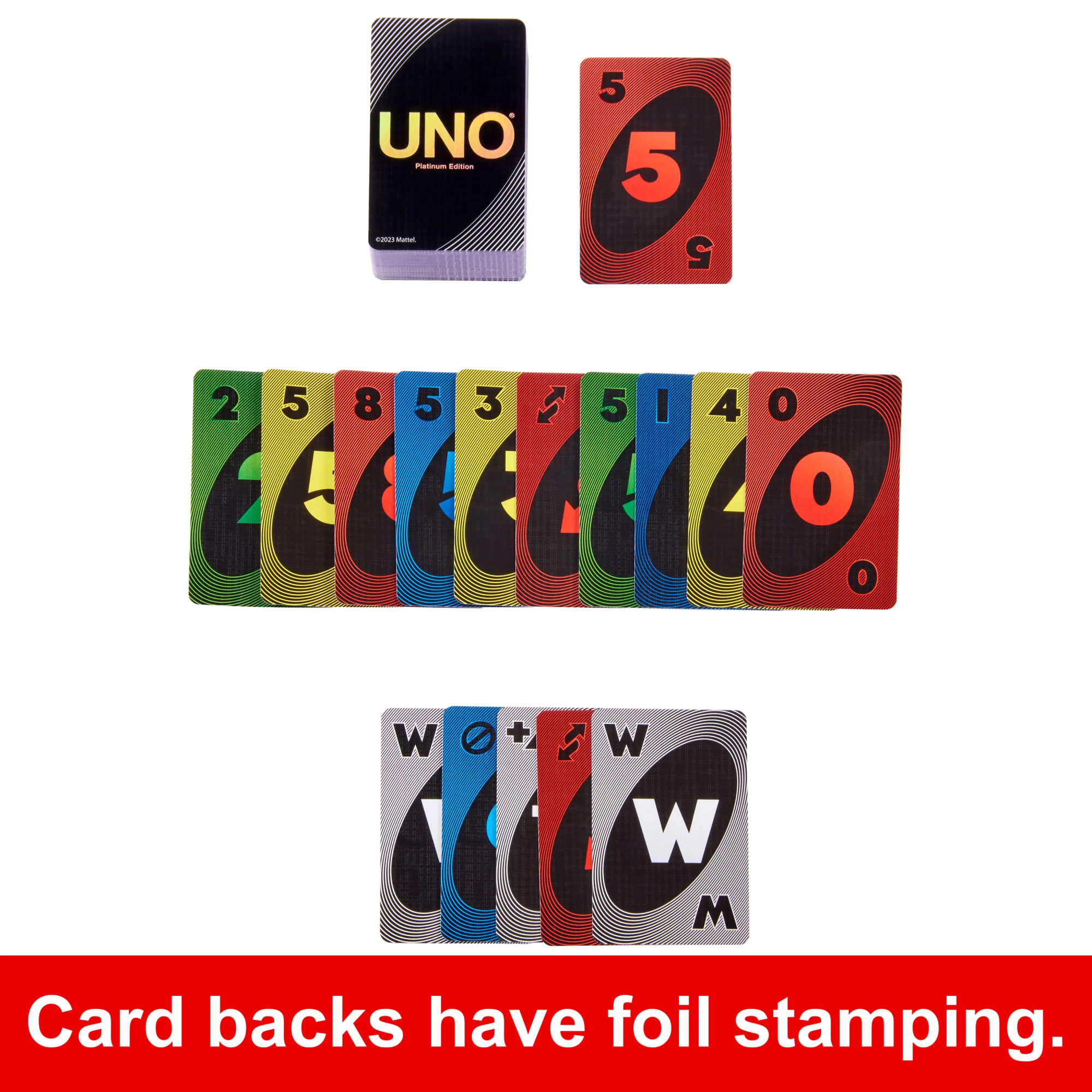 UNO Platinum Edition Card Game