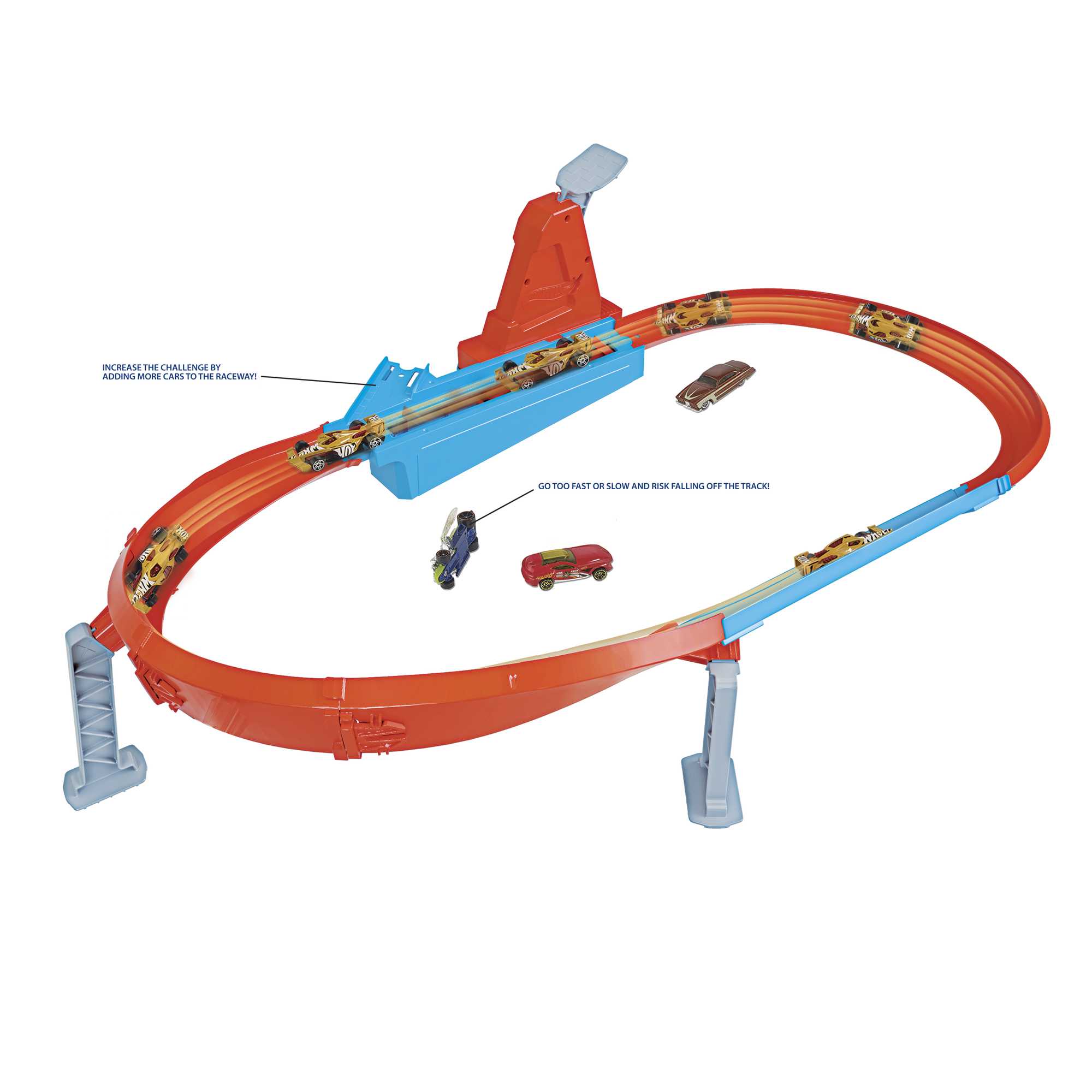 Hot Wheels Rapid Raceway Champion Play Set