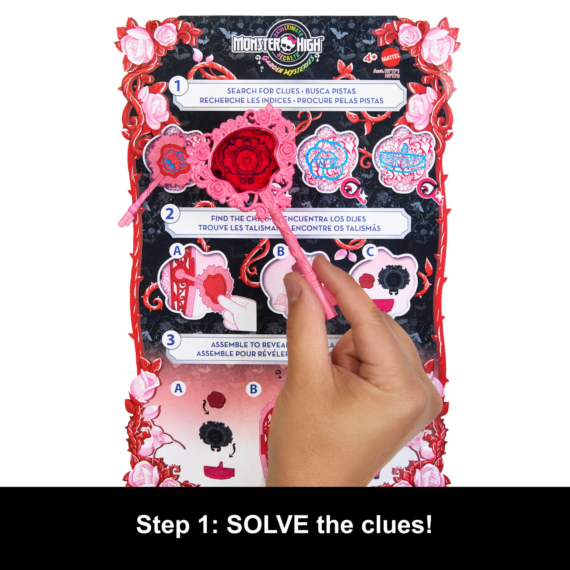 Monster High Skulltimate Secrets Garden Mysteries Playset, Draculaura Doll With 19+ Surprises