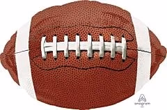 Anagram 31 inch Game Time Football Shaped Foil Balloon 1ct