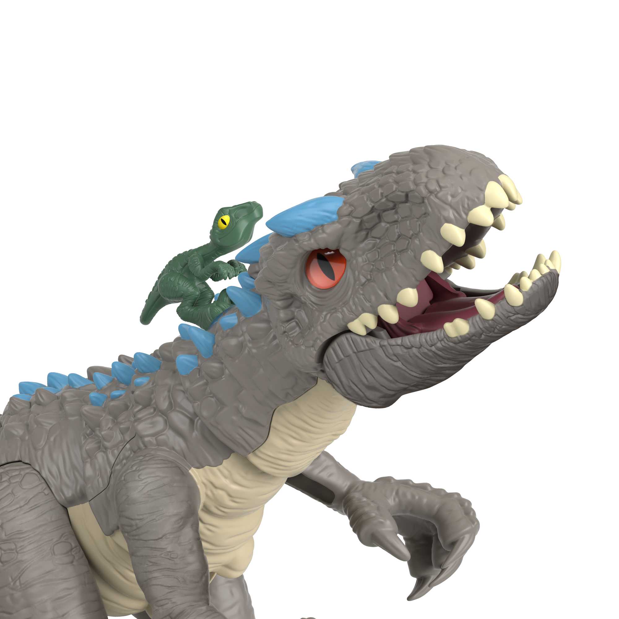 Imaginext Jurassic World Indominus Rex Dinosaur Toy With thrashing Action For Preschool Child