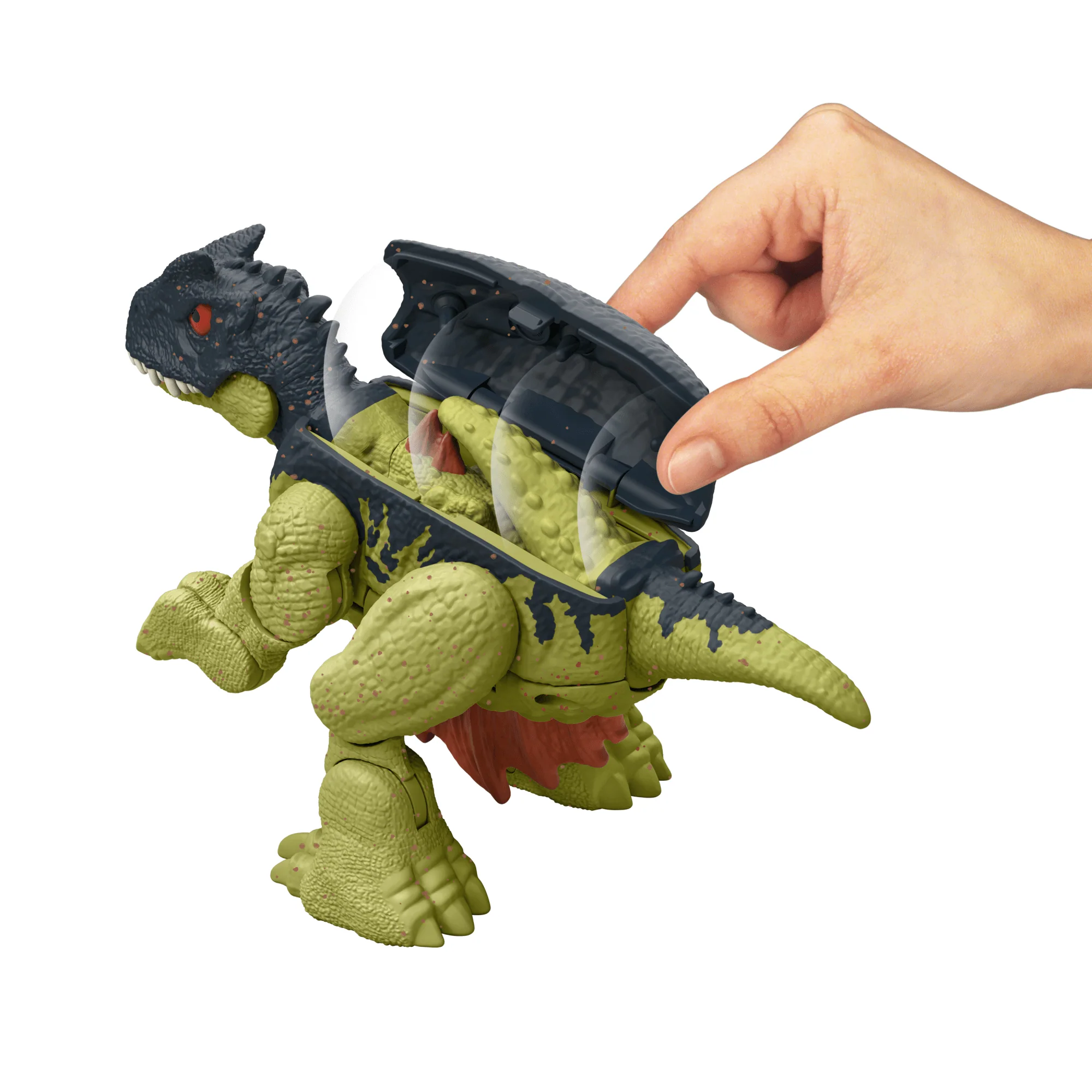 Jurassic World Dimetrodon To Allosaurus Dinosaur Transforming Toy, Double Danger