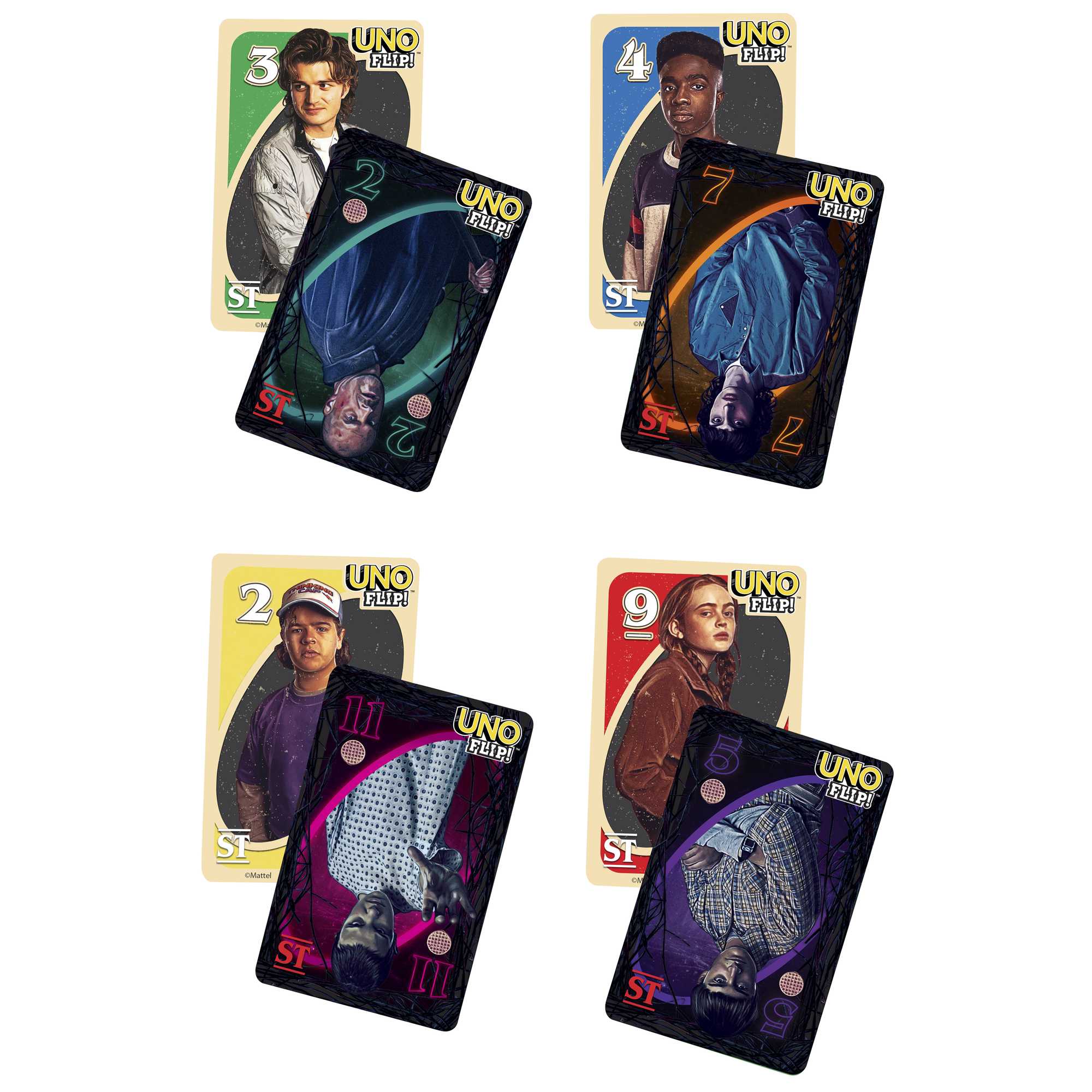 UNO Flip! Stranger Things Card Game