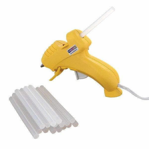Mini Glue Gun with 3 Sticks Self Standing