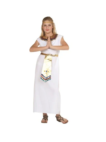 Deluxe Cleopatra Costume (White, Large)