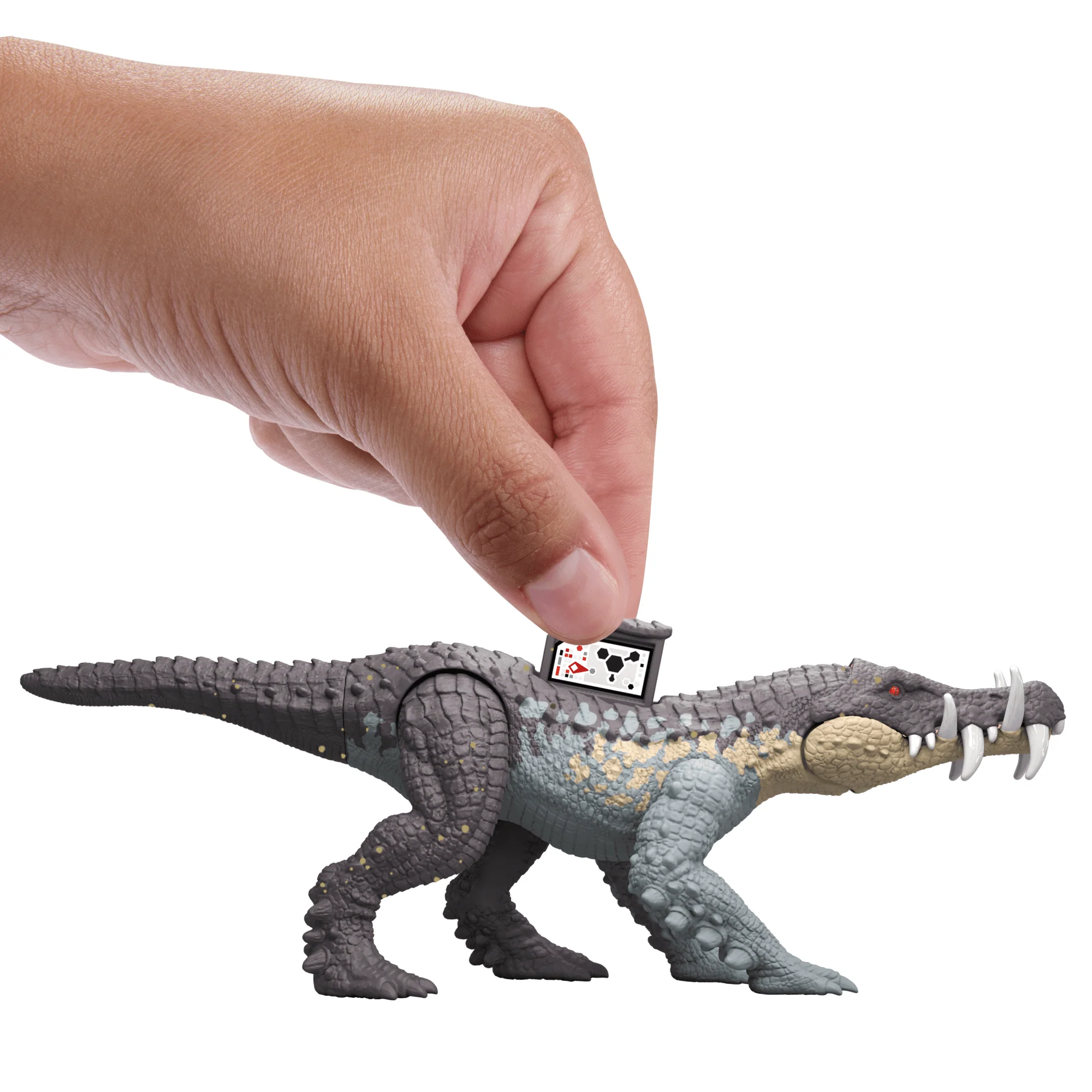 Jurassic World Strike Attack Kaprosuchus Dinosaur Toy With Single Strike Action