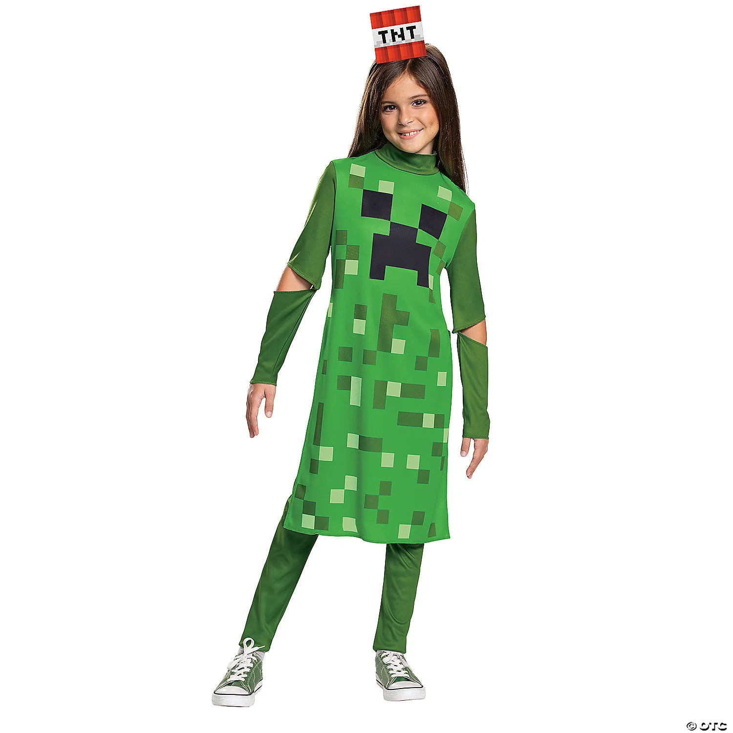 Minecraft Classic Creeper Dress Costume