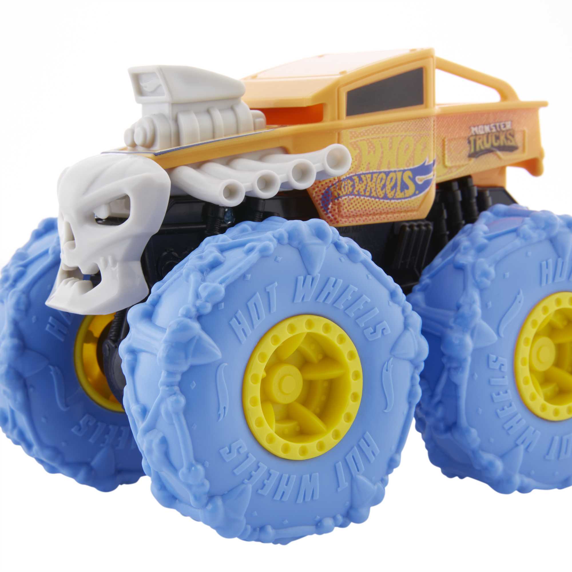 Hot Wheels? 1:43 Monster Trucks Rev Tredz? Trucks - Bone Shaker