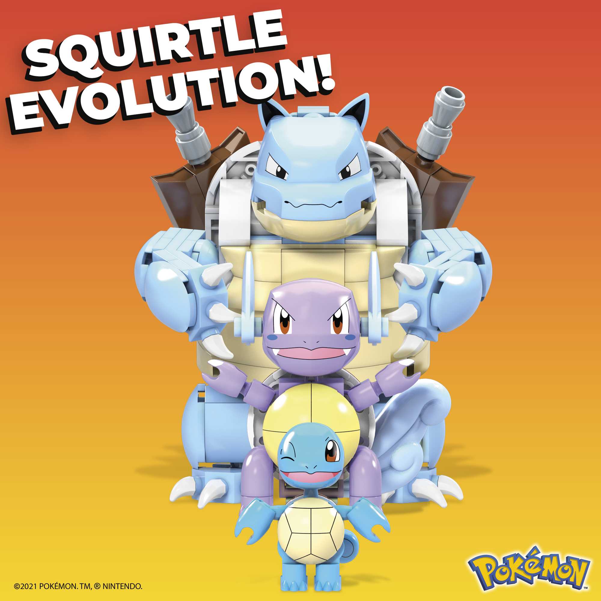 MEGA Pok��mon Squirtle EVolution
