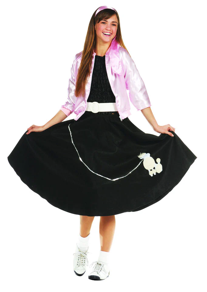 Retro Pizzazz Poodle Skirt Set