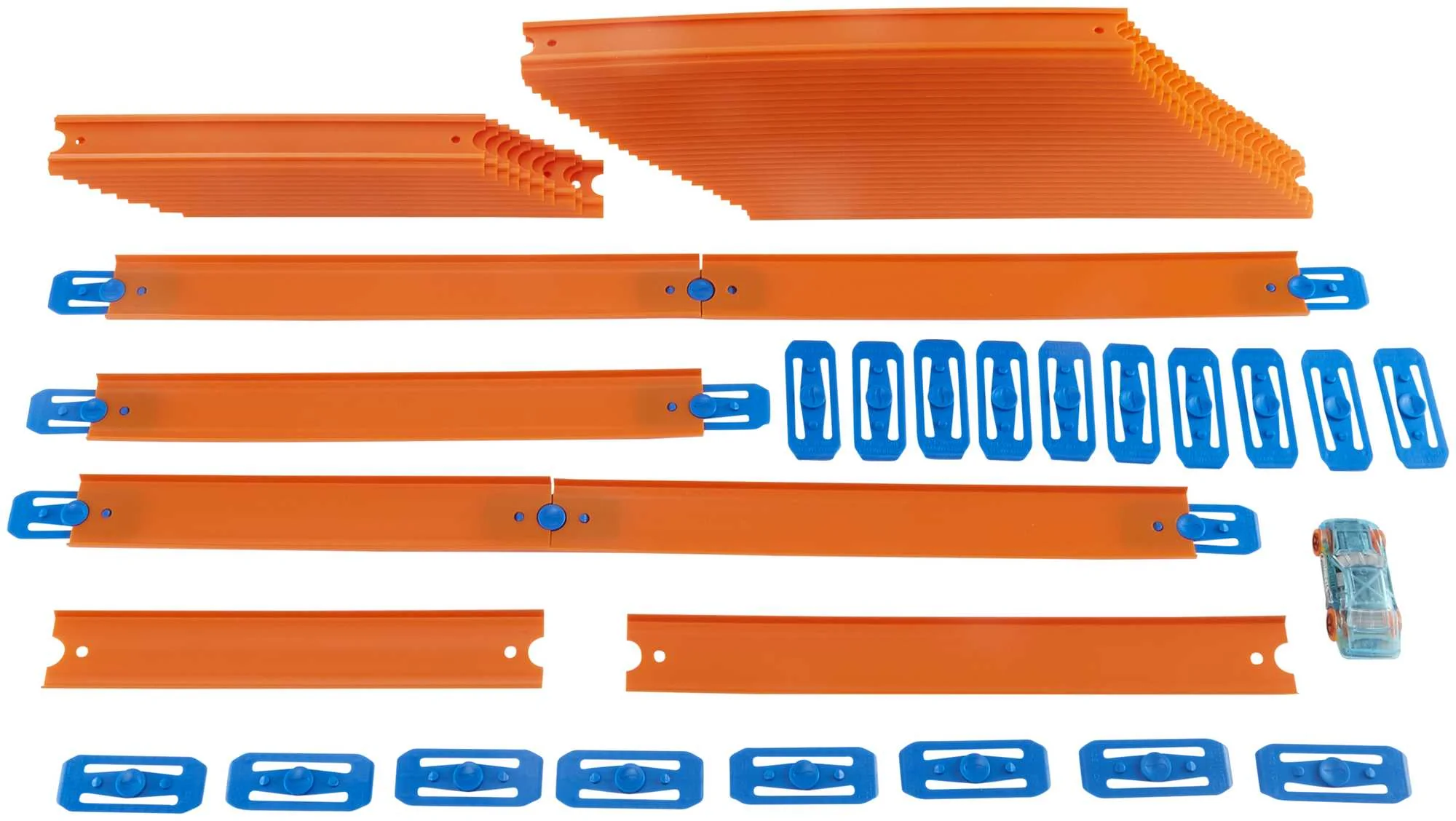 Hot Wheels Car & MEGA Track Pack