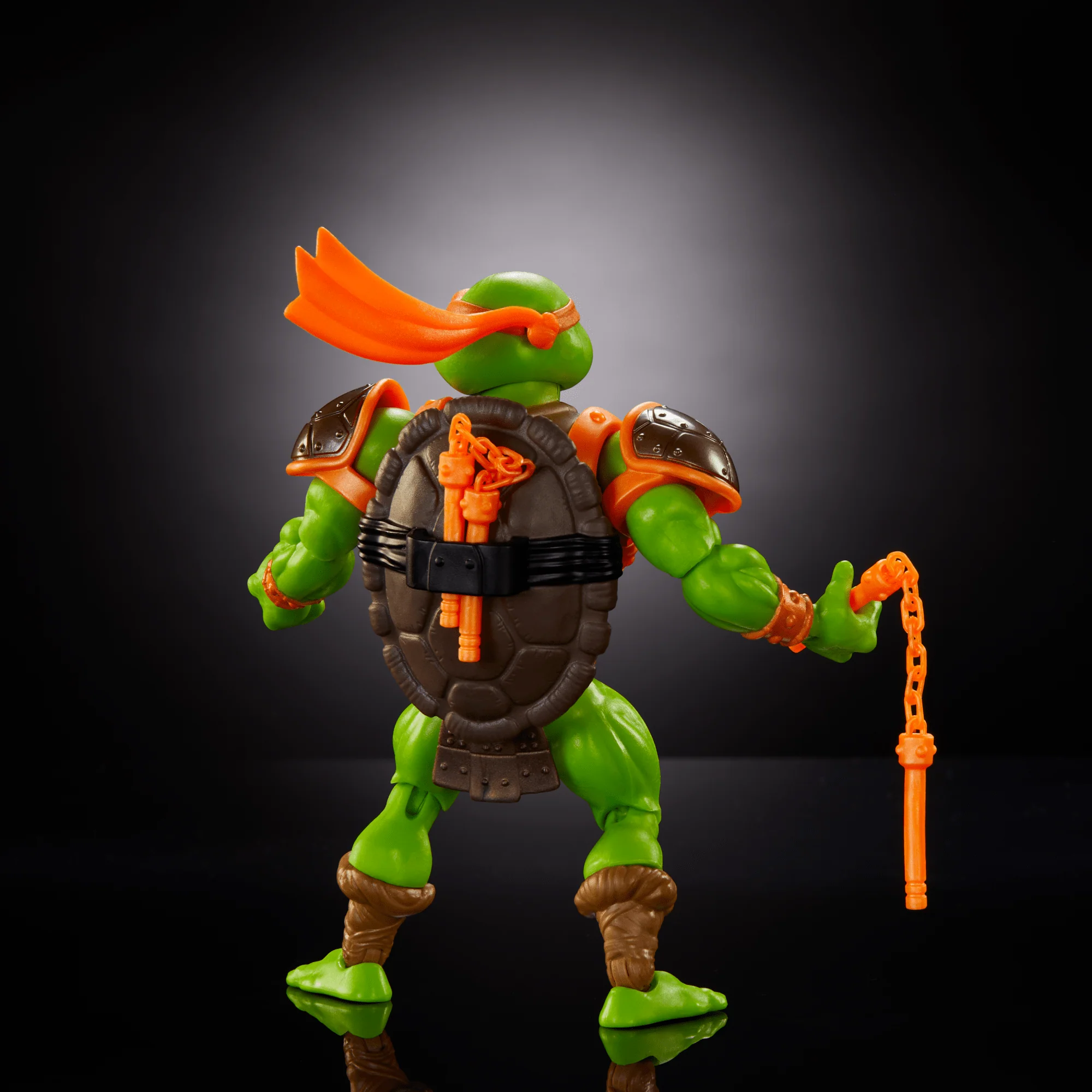 Motu Origins Turtles Of Grayskull Michelangelo Action Figure Toy, TMNT Masters Of The Universe