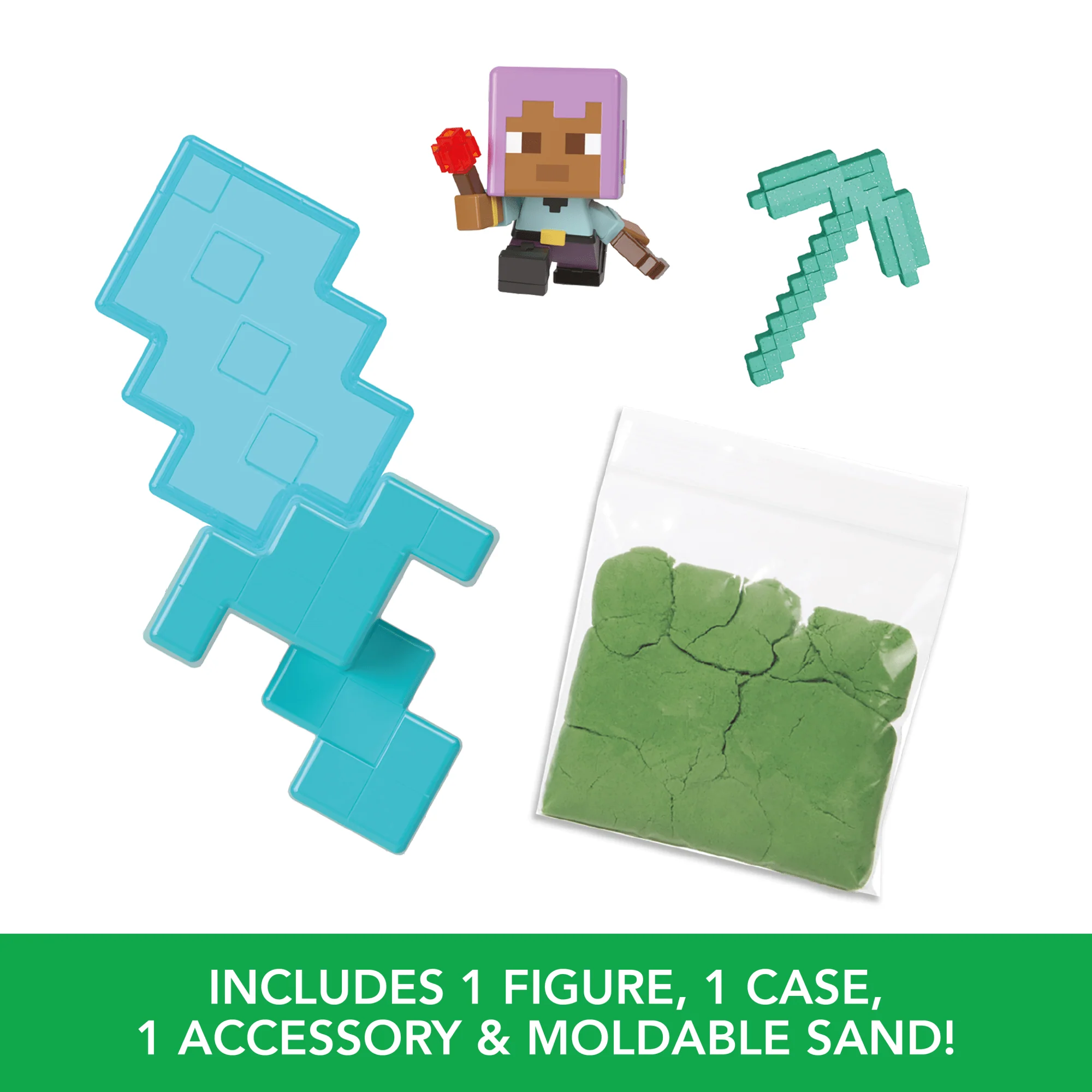 Minecraft Mini Mode Mining Figures Collection (Characters May Vary)