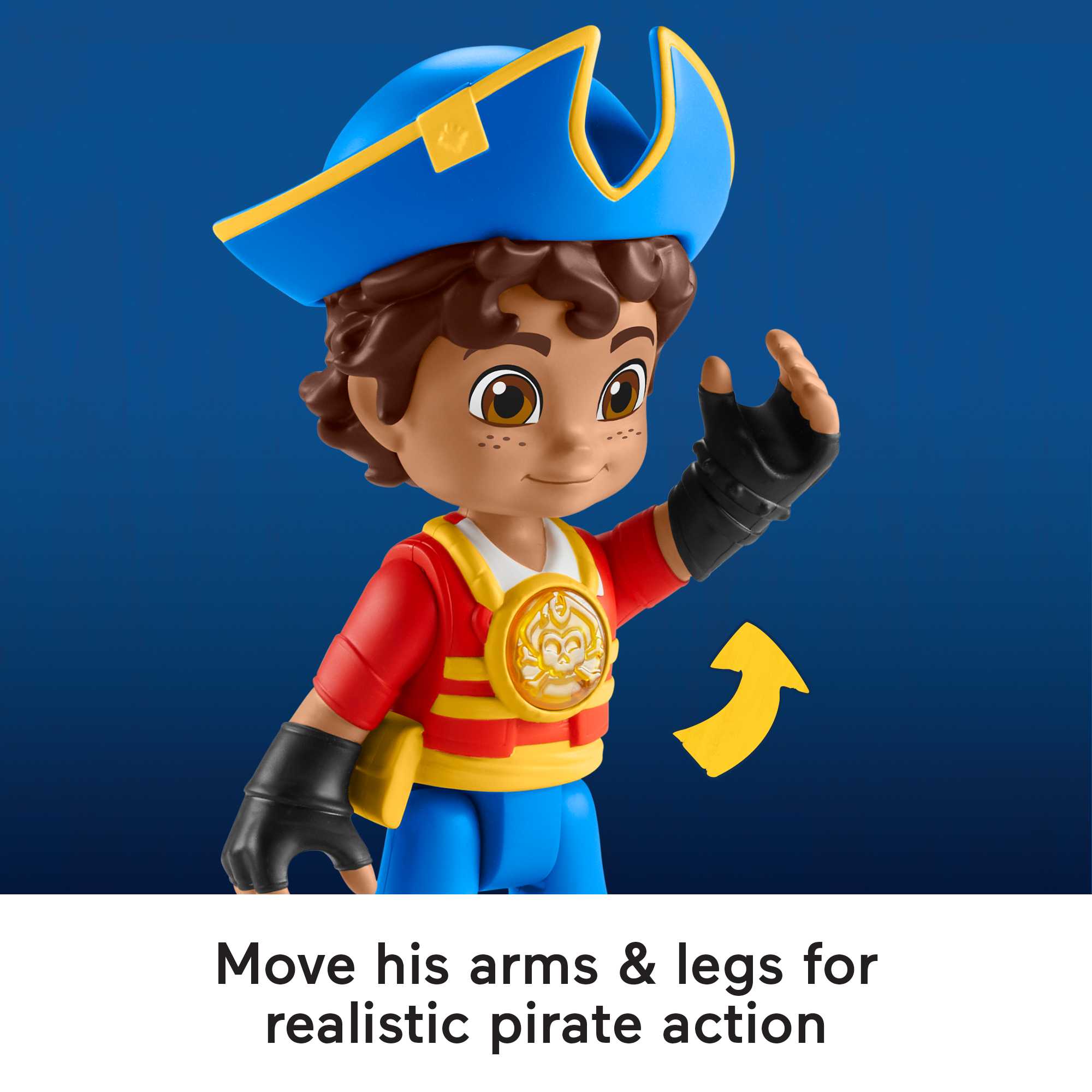 Fisher-Price Nickelodeon Santiago Of the Seas Light-Up Talking Santiago