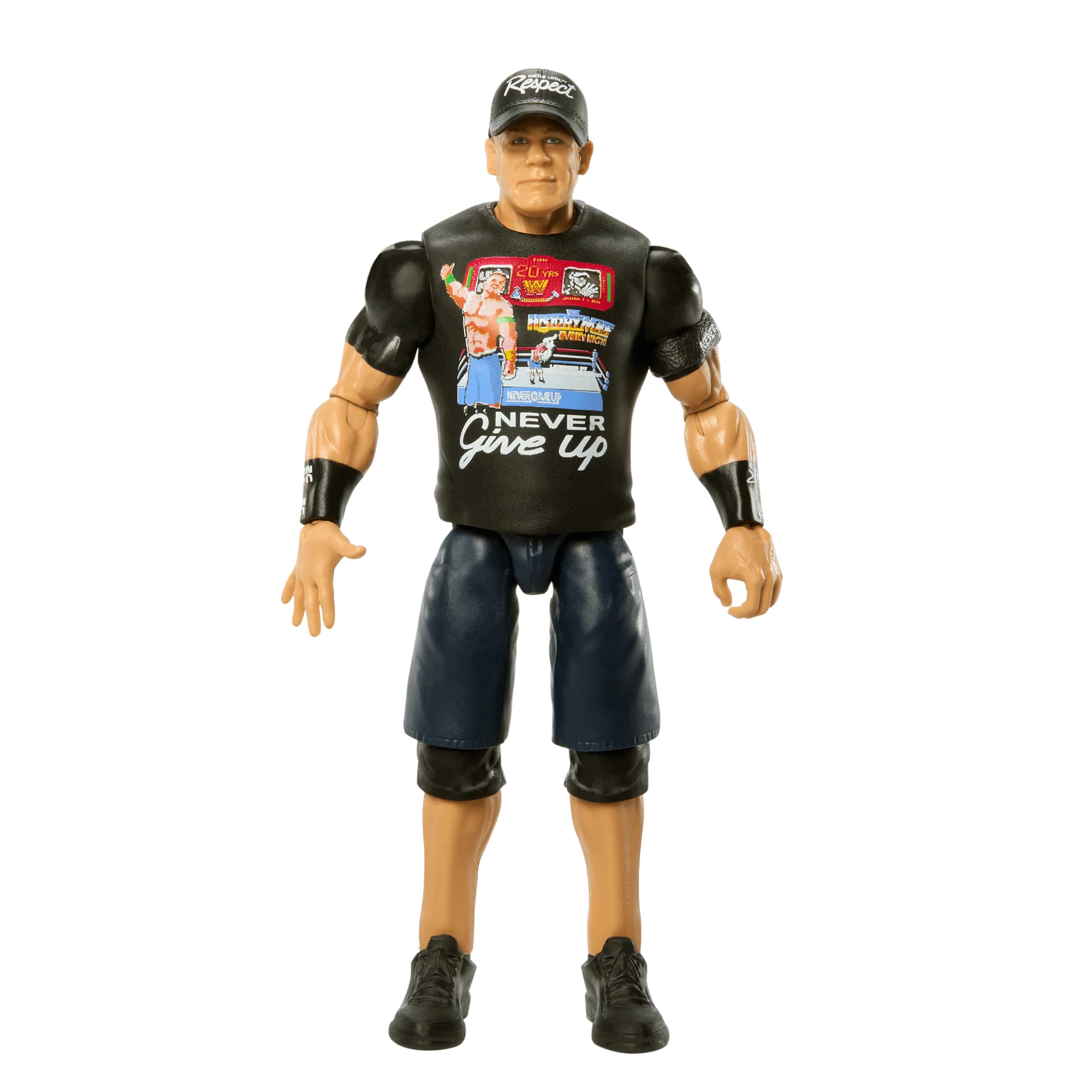 WWE John Cena Action Figure, 6-inch Collectible Superstar With Articulation & Life-Like Look