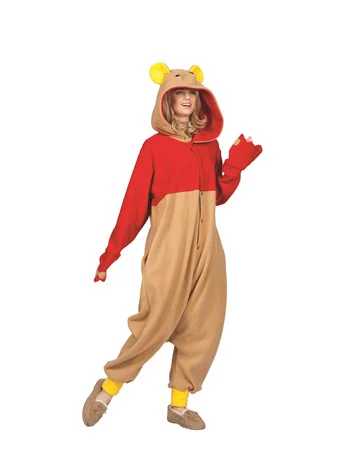 Adult Honey Bear Union Suit