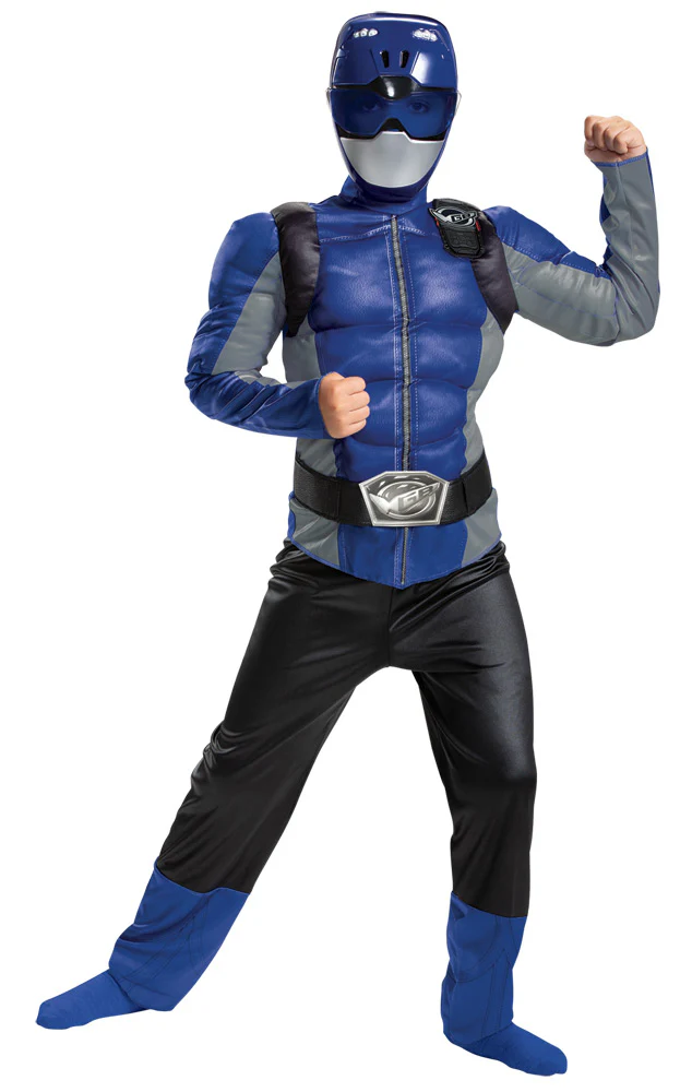 Blue Ranger Muscle Costume