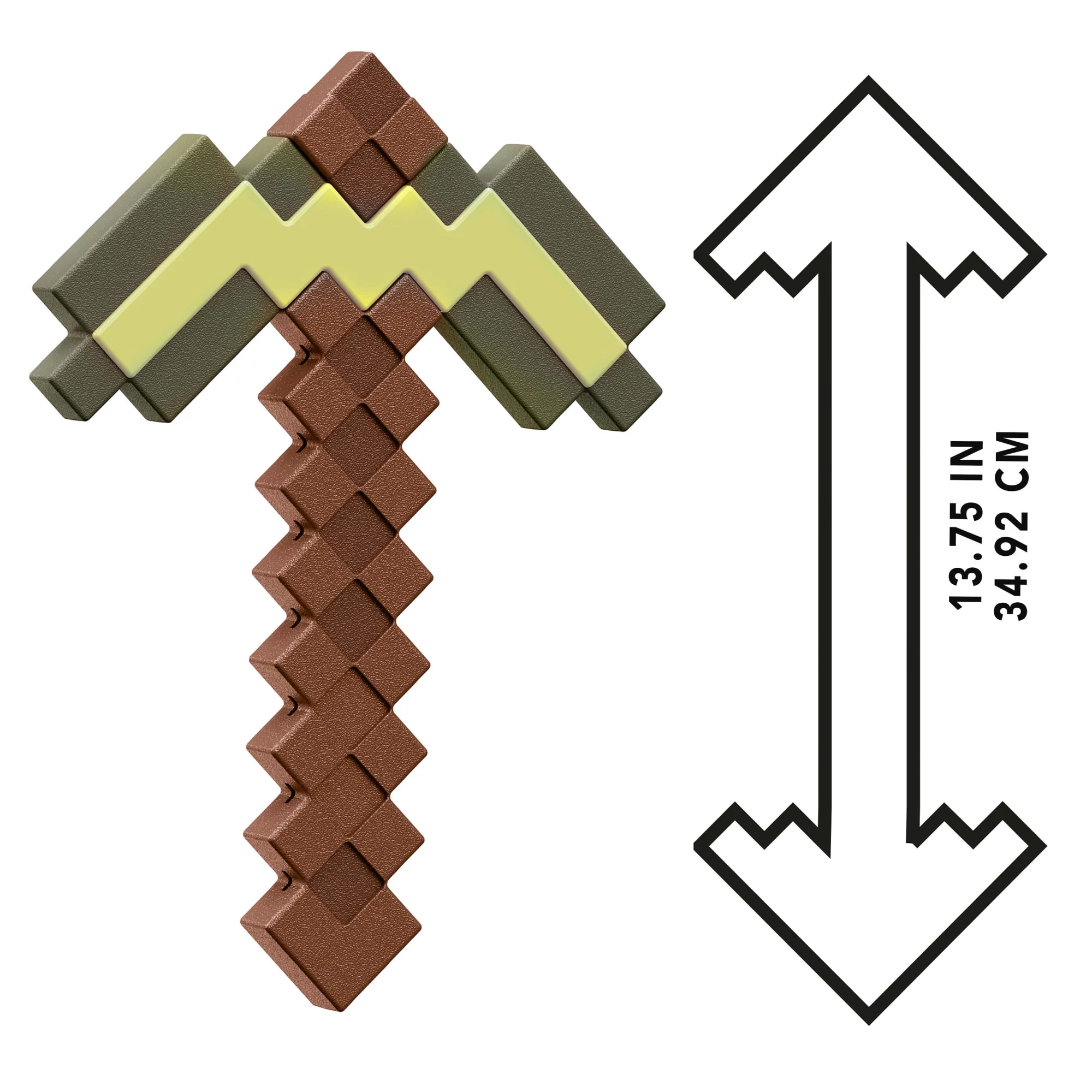 Minecraft Role-Play Toy Accessory Collection, Pixelated Design