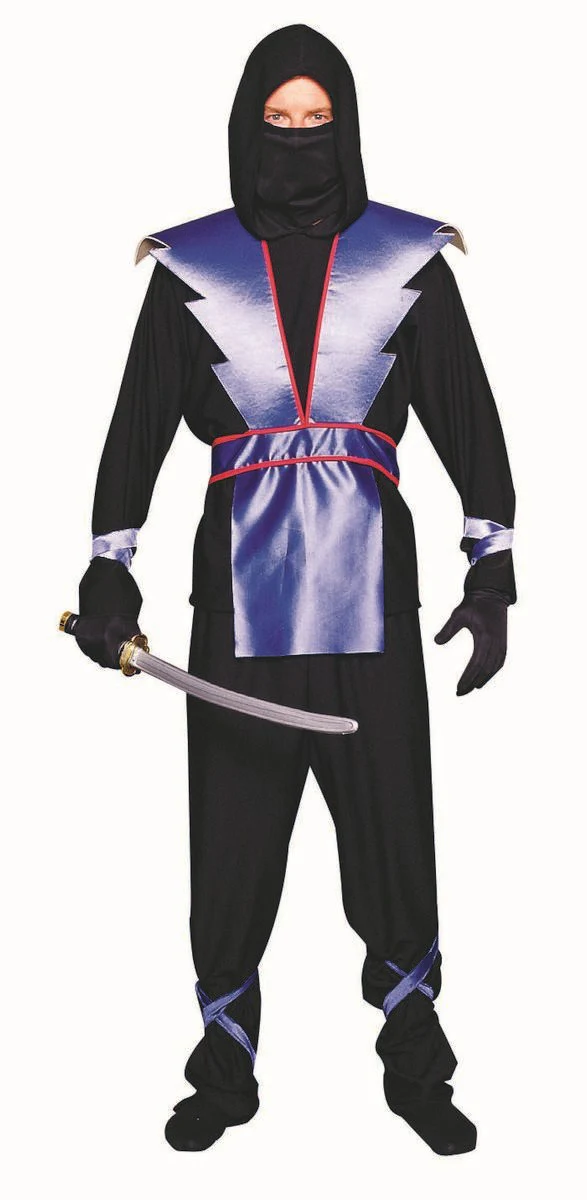 Blue Ninja Master (Teen) Costume