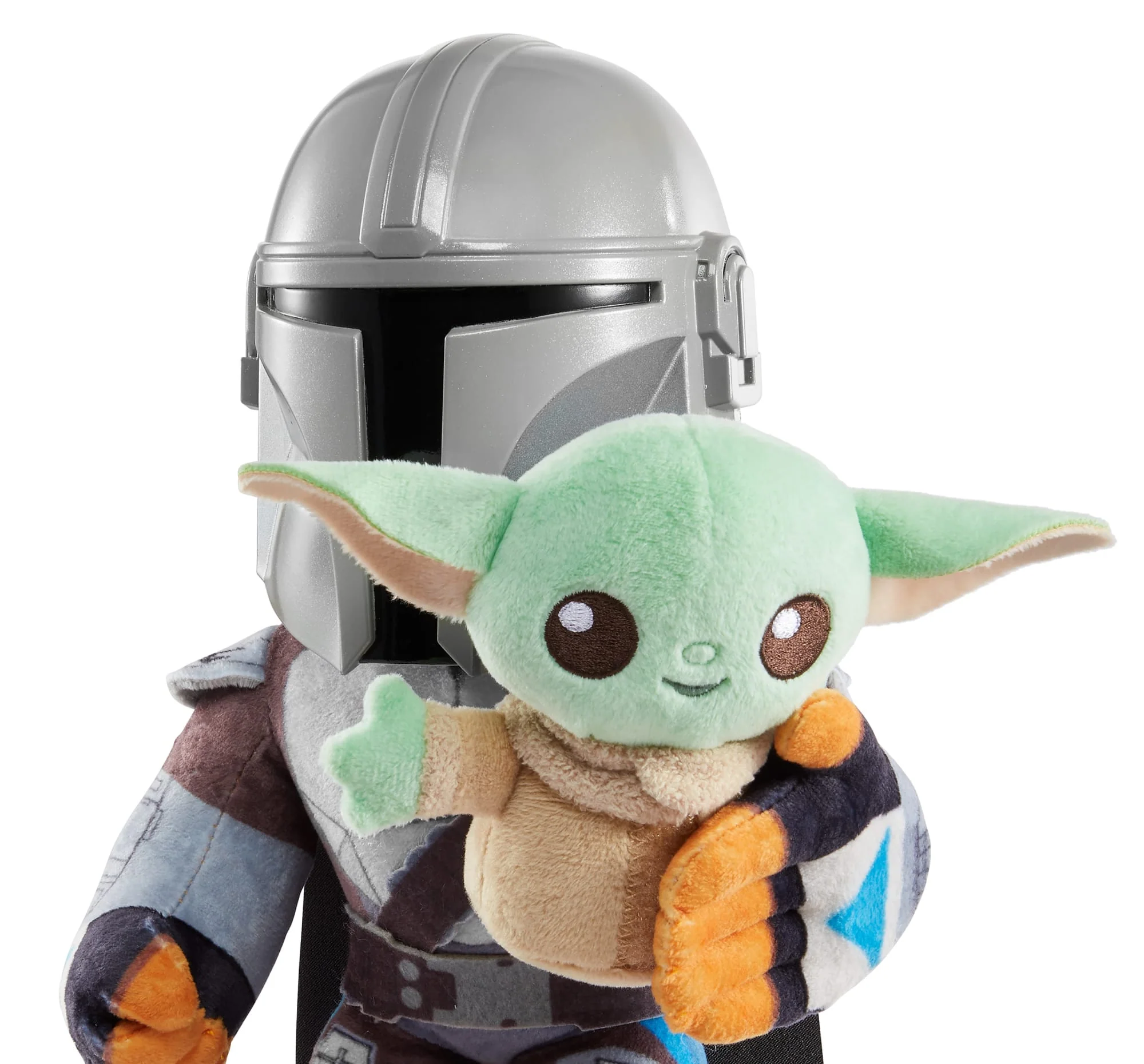Star Wars Clan Of Two: the Mandalorian Plush Set With Sound