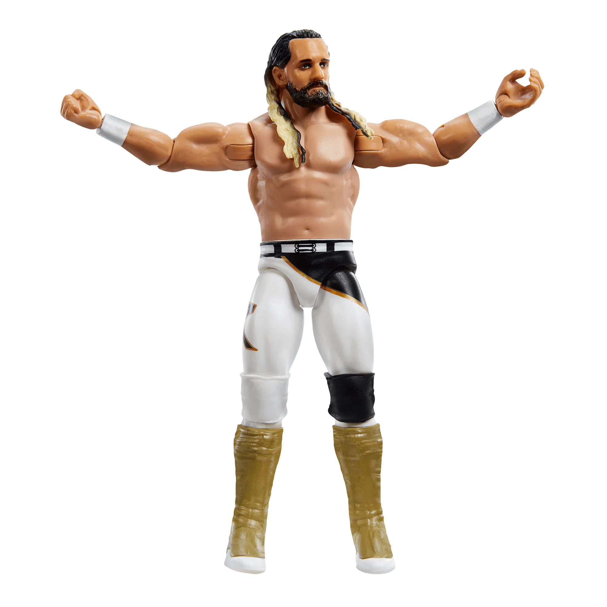 WWE Seth Rollins Action Figure, 6-Inch Collectible Superstar With Articulation & Life-Like Look